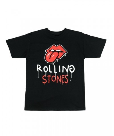 The Rolling Stones Trevor Andrew x Stones Black Logo Tee $16.45 Shirts