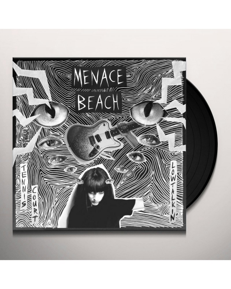 Menace Beach Tennis Court / Lowtalkin' 7 Vinyl Record $3.06 Vinyl