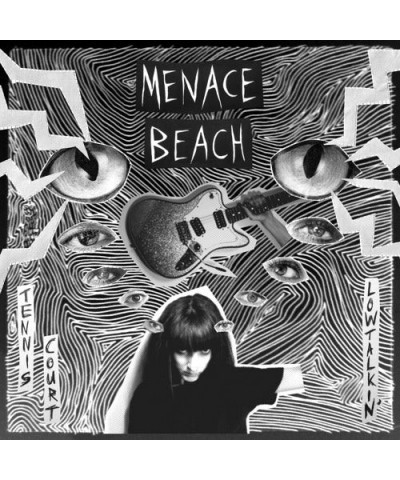 Menace Beach Tennis Court / Lowtalkin' 7 Vinyl Record $3.06 Vinyl