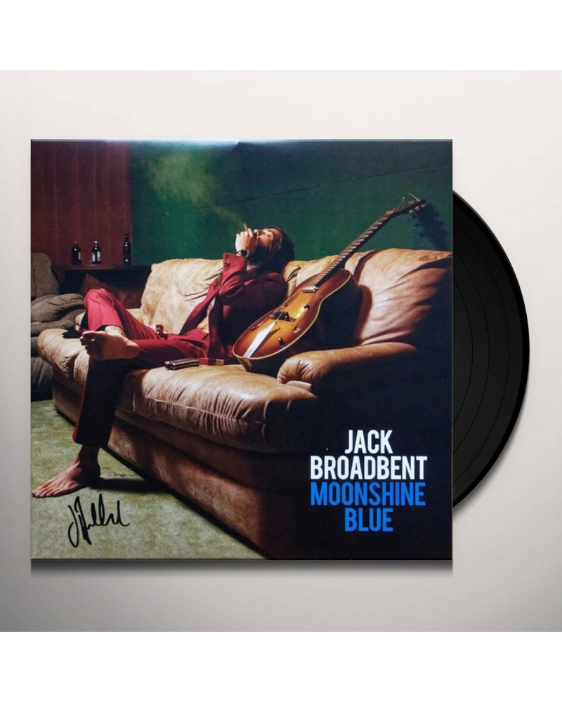 Jack Broadbent Moonshine Blue Vinyl Record $5.25 Vinyl