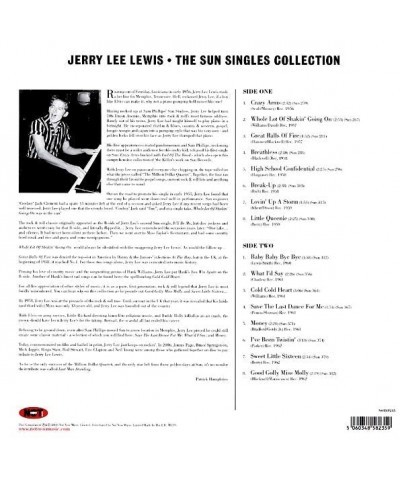 Jerry Lee Lewis LP - The Sun Singles Collection (180g) (colored vinyl) $17.35 Vinyl