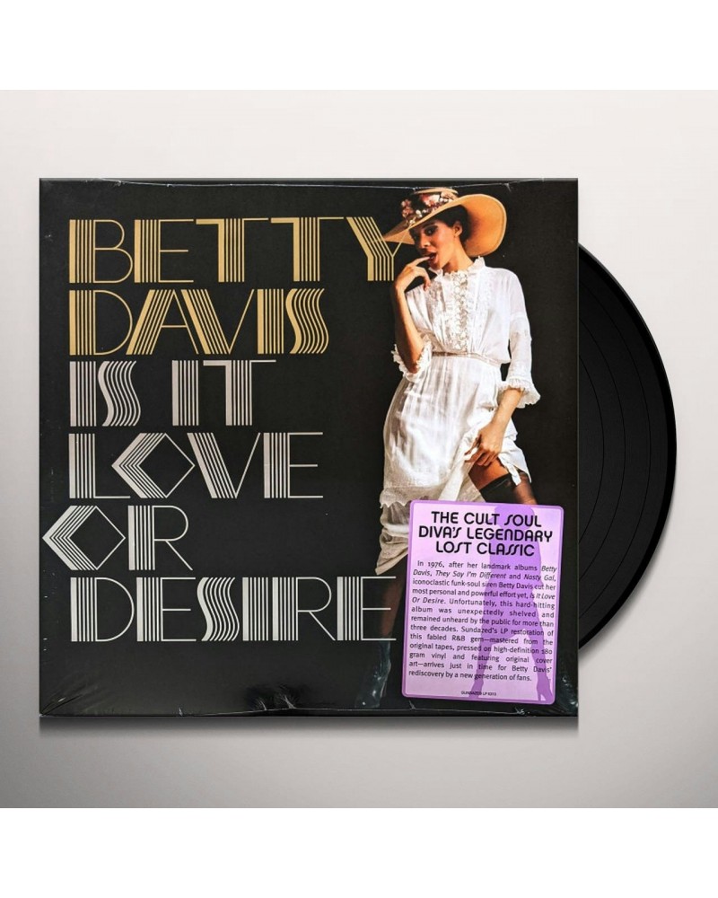 Betty Davis IS IT LOVE OR DESIRE Vinyl Record $15.18 Vinyl