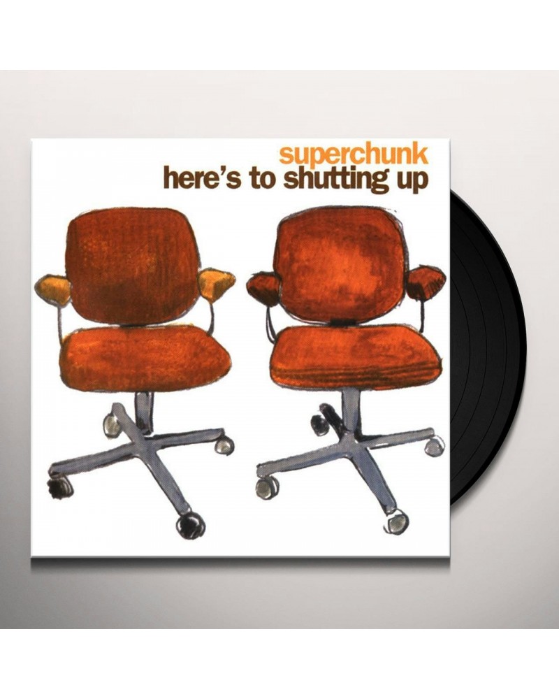 Superchunk HERE'S TO SHUTTING UP (LP/CD/DL CARD) Vinyl Record $8.00 Vinyl