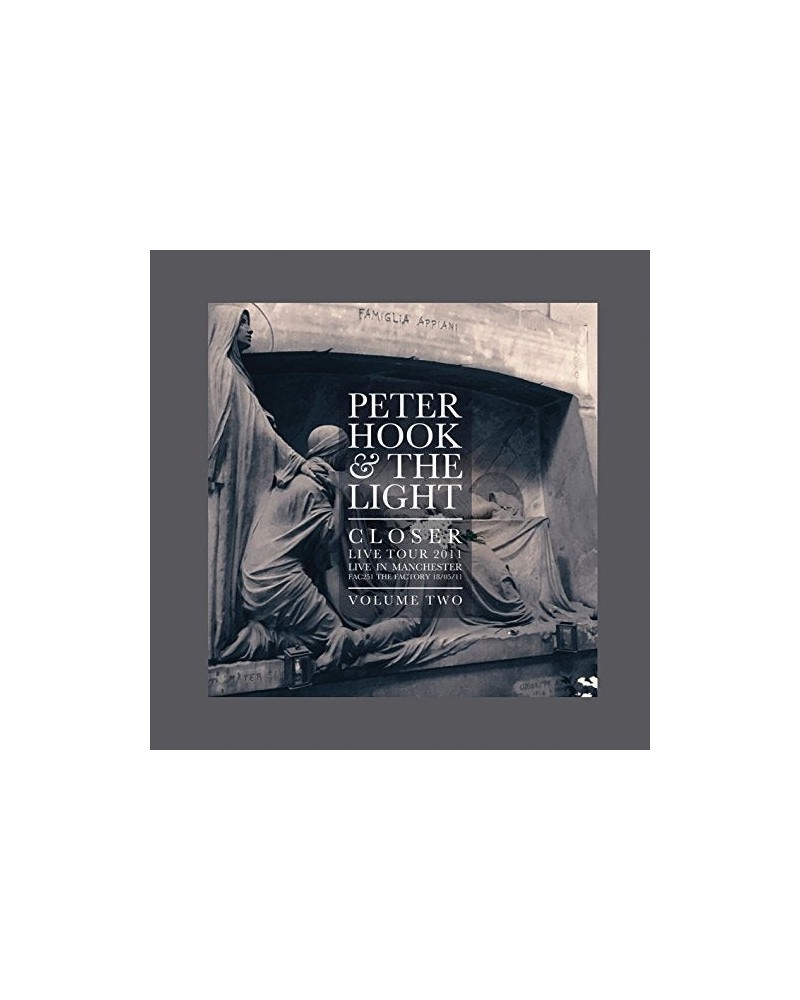 Peter Hook and The Light CLOSER: LIVE IN MANCHESTER VOL 2 Vinyl Record $12.95 Vinyl