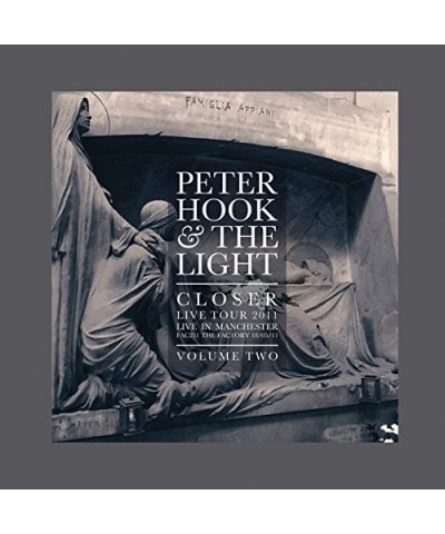 Peter Hook and The Light CLOSER: LIVE IN MANCHESTER VOL 2 Vinyl Record $12.95 Vinyl