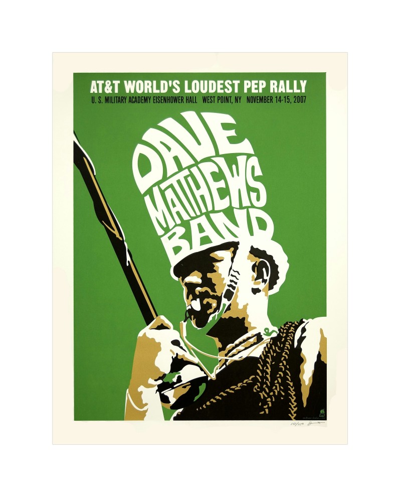 Dave Matthews Band Pep Rally Poster $10.25 Decor