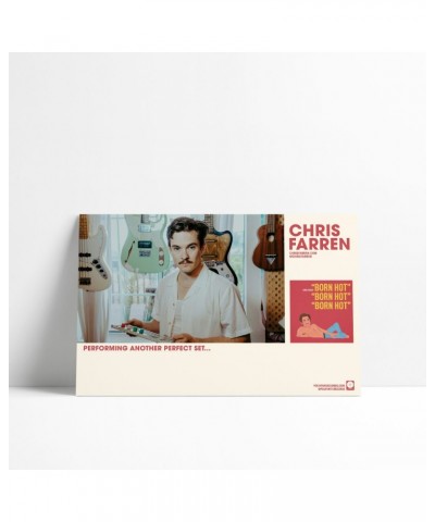 Chris Farren Born Hot Tour Poster (11"x17") $2.62 Decor