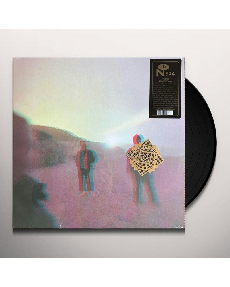 Duster REMOTE ECHOES (CLEAR W/ SEA BLUE & RUBY SPLATTER VINYL) Vinyl Record $9.75 Vinyl