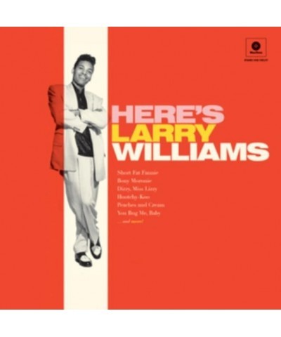 Larry Williams LP - Here's Larry Williams (Vinyl) $11.47 Vinyl