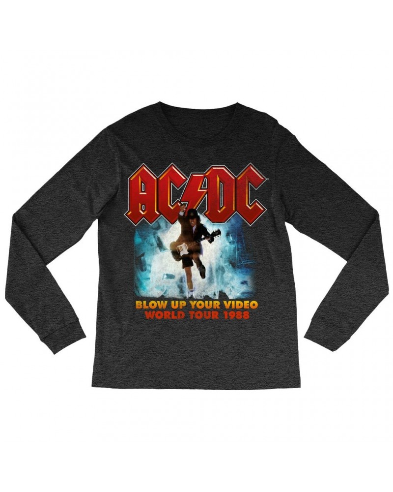 AC/DC Long Sleeve Shirt | Blow Up Your Video Album Art Shirt $13.18 Shirts