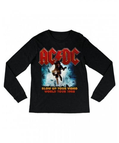 AC/DC Long Sleeve Shirt | Blow Up Your Video Album Art Shirt $13.18 Shirts