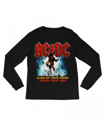 AC/DC Long Sleeve Shirt | Blow Up Your Video Album Art Shirt $13.18 Shirts